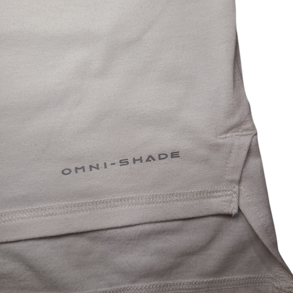 Columbia Omni-Shade Mens Tank Top 1X White Sleeveless UV Protection Activewear - Picture 5 of 7
